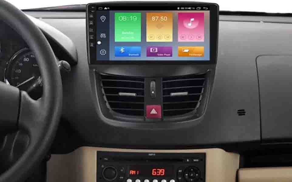 radio de voiture bluetooth 207